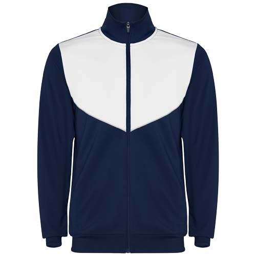 Survêtement personnalisable unisexe Evans ROLY bleu marine et blanc